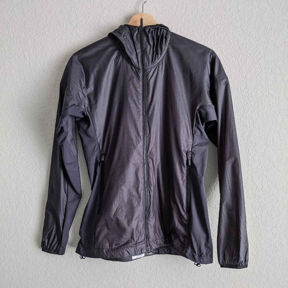 NWT Adidas Terrex Wind Jacket Charcoal SM